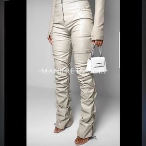Manure de Voir vegan tacked pants SOLD OUT